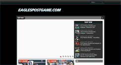 Desktop Screenshot of eaglespostgame.com